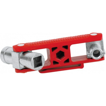 Универсальный ключ для электрошкафов KNIPEX с четырьмя профилями KN-001106V02