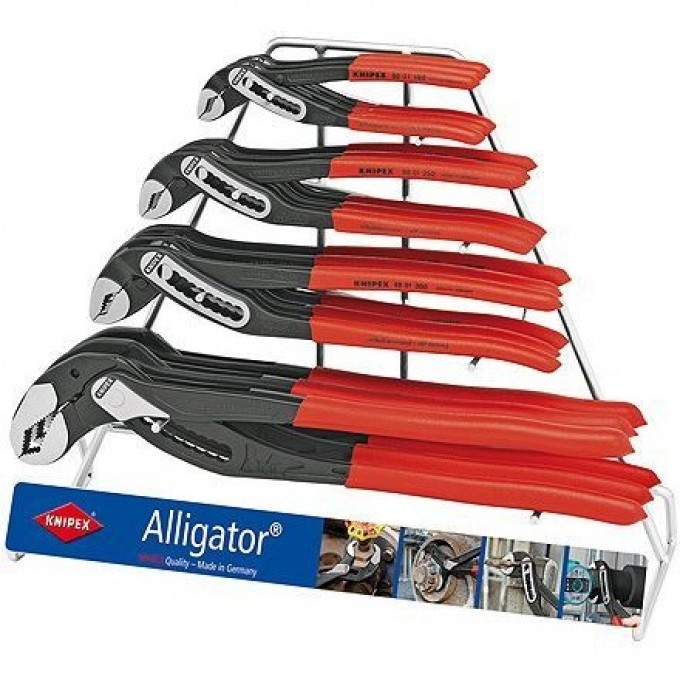Набор переставных-трубных клещей Alligator KNIPEX с дисплеем KN-001929V02