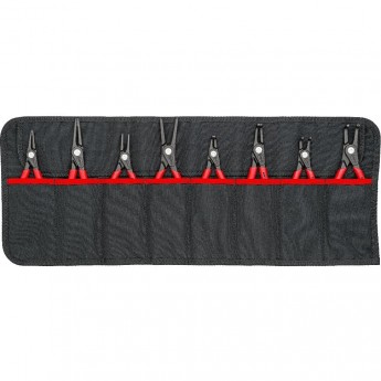 Набор прецизионных щипцов для стопорных колец KNIPEX, 8 предметов KN-001958V02