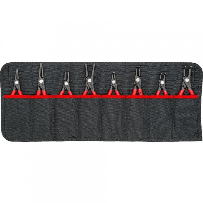 Набор прецизионных щипцов для стопорных колец KNIPEX, 8 предметов KN-001958V02