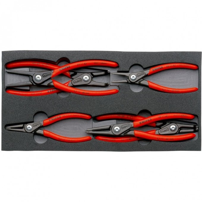 Набор прецизионных щипцов для стопорных колец KNIPEX KN-002001V02