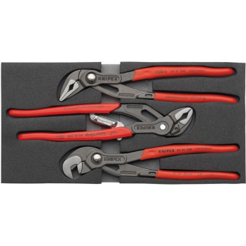 Набор переставных клещей KNIPEX из 3 предметов в лотке KN-002001V03