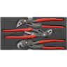 Набор переставных клещей KNIPEX из 3 предметов в лотке KN-002001V03