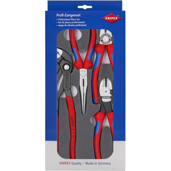 Набор шарнирно-губцевого инструмента KNIPEX 4 предмета KN-002001V15