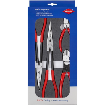 Набор инструментов для электромонтажных и слесарных работ KNIPEX 4 предмета KN-002001V16