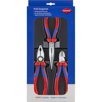 Набор инструментов для слесарных и электромонтажных работ KNIPEX 3 предмета KN-002011