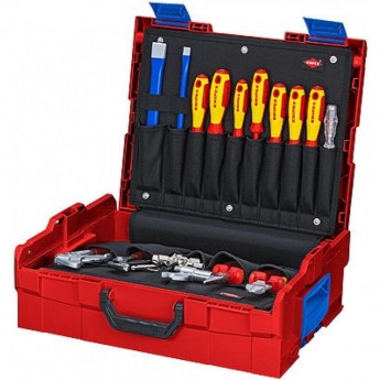 Набор инструментов для электромонтажа KNIPEX L-BOXX Elektro 52 предмета KN-002119LBS