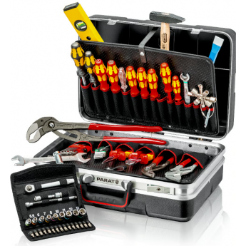 Набор инструментов для сантехники KNIPEX 52 предмета в чемодане KN-002121HKS