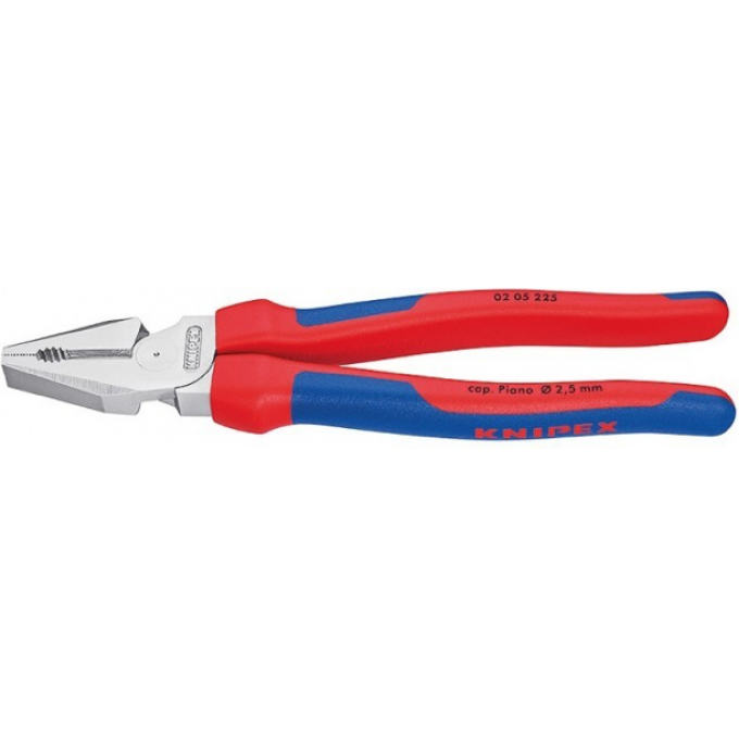 Плоскогубцы комбинированные особой мощности KNIPEX 225 мм KN-0205225
