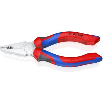 Плоскогубцы комбинированные KNIPEX 140 мм хромированные KN-0305140
