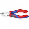 Плоскогубцы комбинированные KNIPEX 160 мм хромированные KN-0305160