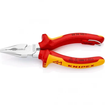 Плоскогубцы универсальные удлиненные KNIPEX 175 мм KN-0826145T
