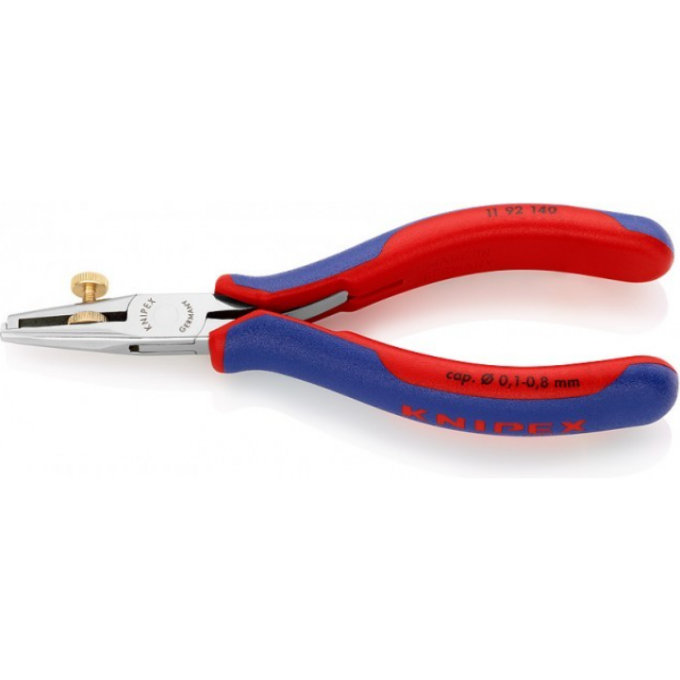 Стриппер с фиксирующим винтом KNIPEX для проводов 0..8 мм KN-1192140