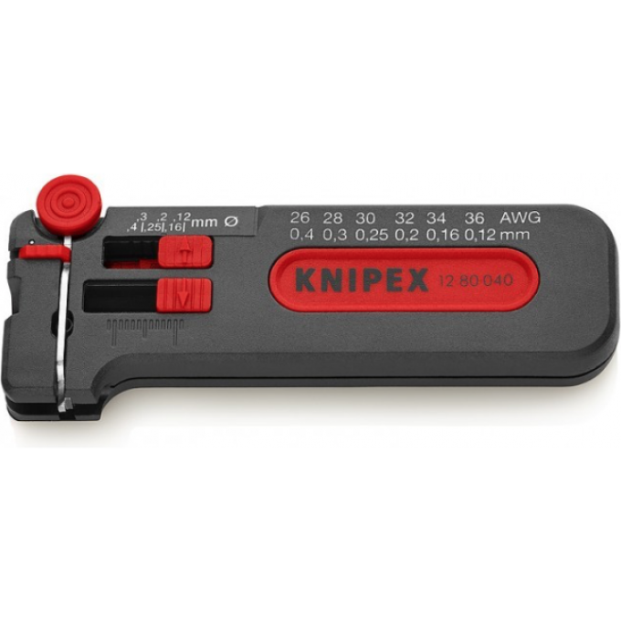 Съемник изоляции KNIPEX Mini для кабеля 0..4 мм² KN-1280040SB