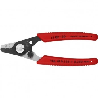 Стриппер для удаления изоляции с оптоволоконных кабелей KNIPEX 0..25 мм KN-1282130SB