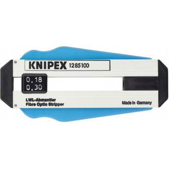 Стриппер для оптоволокна KNIPEX для удаления первичной оболочки 0.125 мм KN-1285110SB