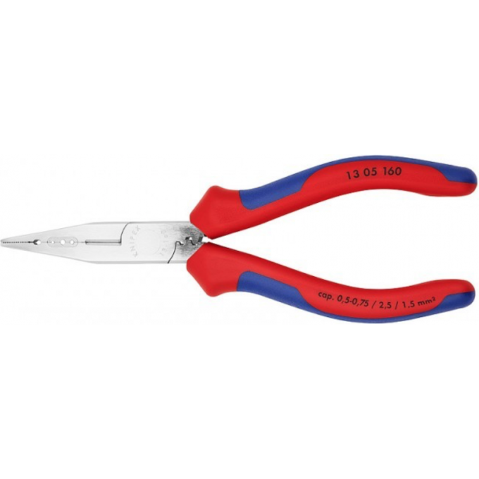 Плоскогубцы для монтажа проводов KNIPEX 160 мм KN-1305160