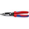 Клещи электромонтажные KNIPEX для захвата, гибки, удаления заусенцев, резки, удаления изоляции и опрессовки KN-1392200