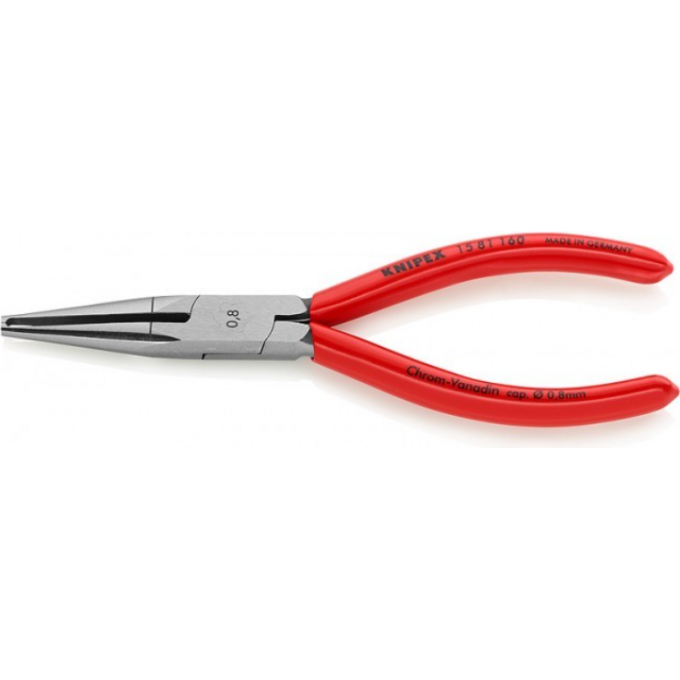 Стриппер для снятия изоляции KNIPEX для тонких кабелей 0.8 мм KN-1581160