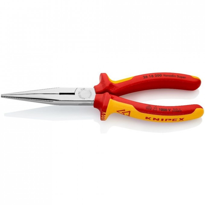 Длинногубцы с режущими кромками KNIPEX KN-2616200