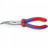 Длинногубцы KNIPEX с изогнутыми губками, 200 мм KN-2622200