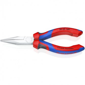 Длинногубцы KNIPEX для захвата и удержания деталей 160 мм хромированные KN-3025160