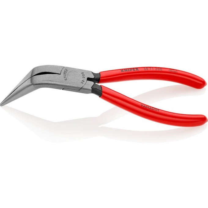Длинногубцы механика KNIPEX с изогнутыми губками 200 мм KN-3871200
