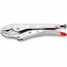Клещи зажимные KNIPEX для круглых, профилированных и плоских деталей 180 мм KN-4004180