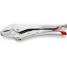 Клещи зажимные KNIPEX для круглых, профилированных и плоских деталей 250 мм KN-4104250