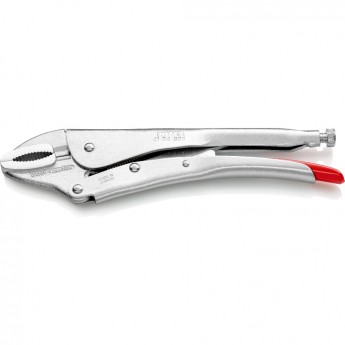 Клещи зажимные KNIPEX для круглых, профилированных и плоских деталей 300 мм KN-4104300