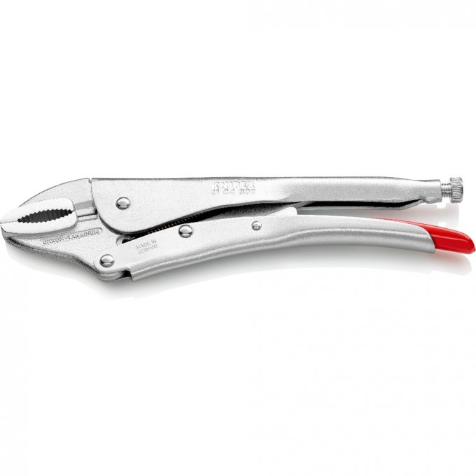 Клещи зажимные KNIPEX для круглых, профилированных и плоских деталей 300 мм KN-4104300