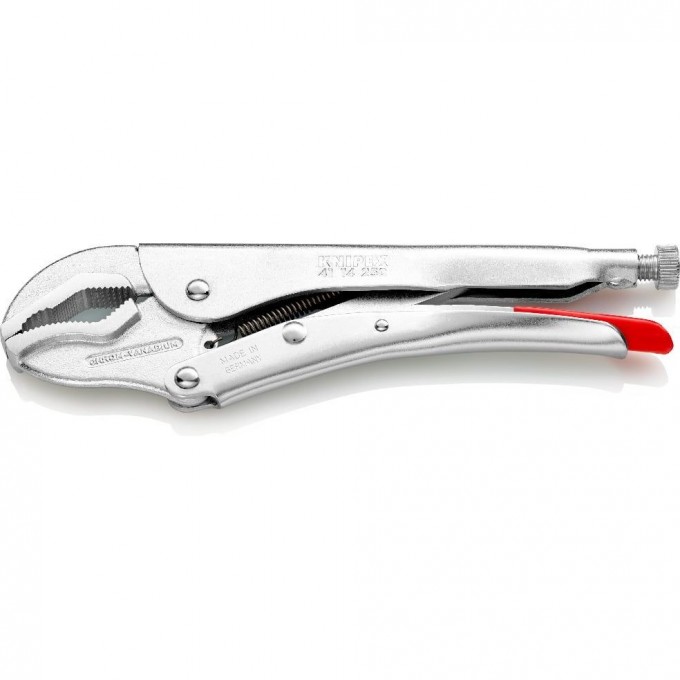 Клещи зажимные для деталей различной формы KNIPEX 250 мм KN-4114250