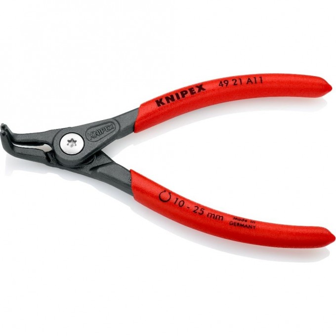 Прецизионные щипцы для внешних стопорных колец KNIPEX диаметр мм KN-4921A11