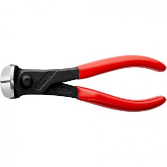 Кусачки торцевые KNIPEX 160 мм для мягкой и твердой проволоки KN-6801160