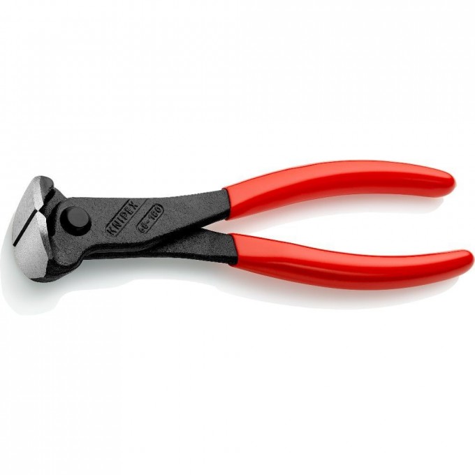 Кусачки торцевые KNIPEX 180 мм для мягкой, средней и твердой проволоки KN-6801180