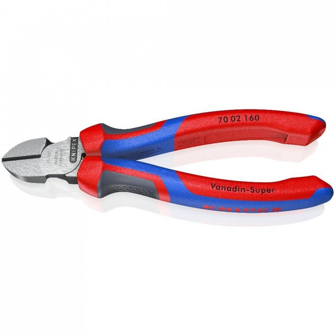 Бокорезы диагональные KNIPEX 160 мм для жесткого провода KN-7002160
