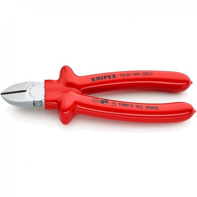 Бокорезы диэлектрические KNIPEX для резки проволоки KN-7007180