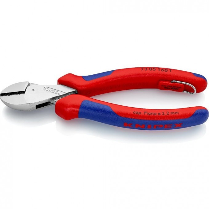Бокорезы диагональные KNIPEX X-Cut 160 мм KN-7305160T