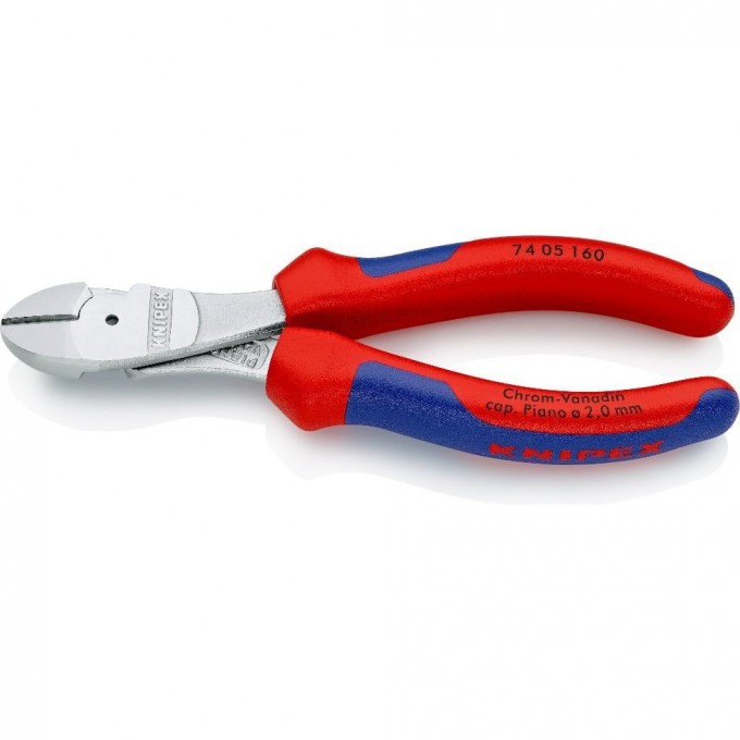 Бокорезы усиленные KNIPEX 160 мм KN-7405160
