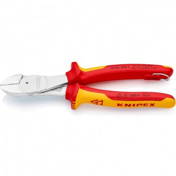 Бокорезы диэлектрические усиленные KNIPEX KN-7406200TBK