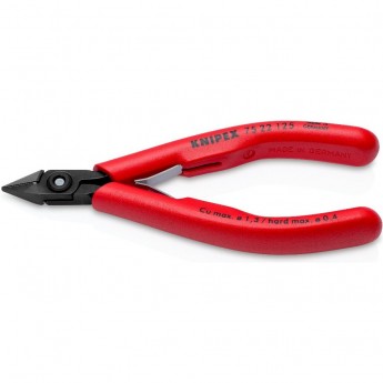 Бокорезы диагональные для электроники KNIPEX 125 мм KN-7522125