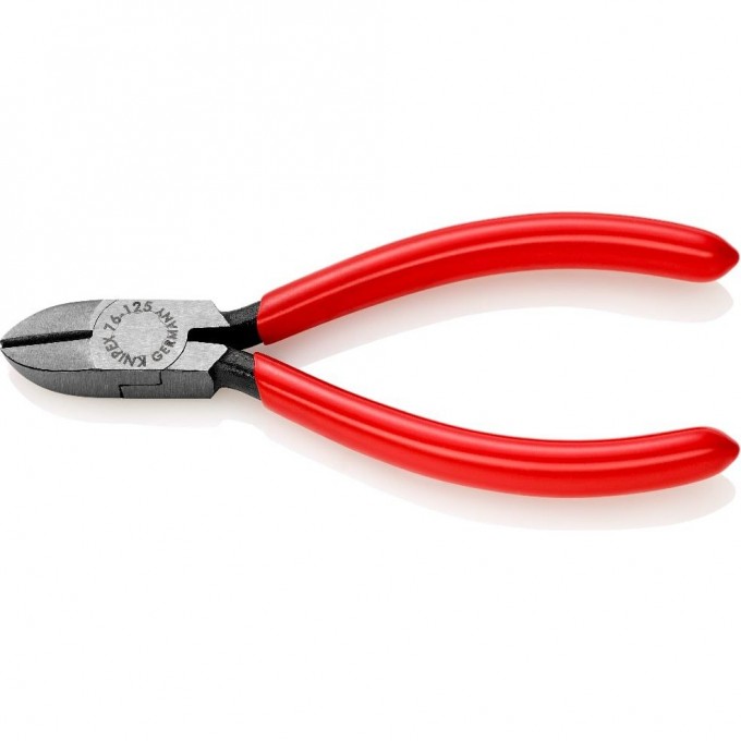 Бокорезы диагональные KNIPEX 125 мм для мягкой, средней, твердой проволоки и рояльной струны KN-7601125