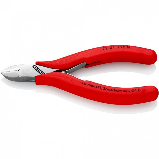 Бокорезы диагональные KNIPEX для электроники 115 мм KN-7721115N
