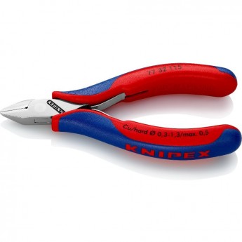 Бокорезы диагональные KNIPEX 115 мм для резки жесткого провода KN-7732115