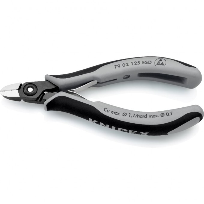 Прецизионные бокорезы KNIPEX для электроники 125 мм KN-7902125ESD