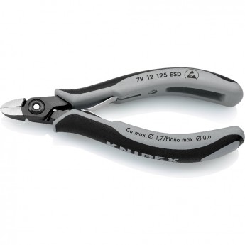 Прецизионные бокорезы KNIPEX для электроники 125 мм KN-7912125ESD
