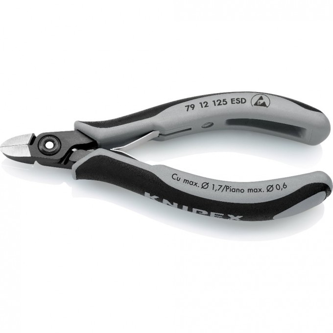 Прецизионные бокорезы KNIPEX для электроники 125 мм KN-7912125ESD
