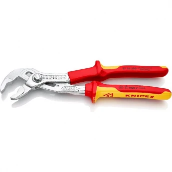 Клещи сантехнические диэлектрические переставные KNIPEX Cobra 250 мм KN-8726250SB