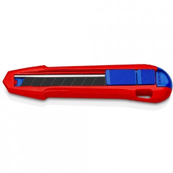 Нож универсальный канцелярский KNIPEX CutiX для отламывающихся лезвий 18 мм KN-9010165BK