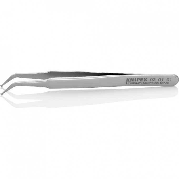 Прецизионный пинцет KNIPEX изогнутый тупой 120 мм KN-920101
